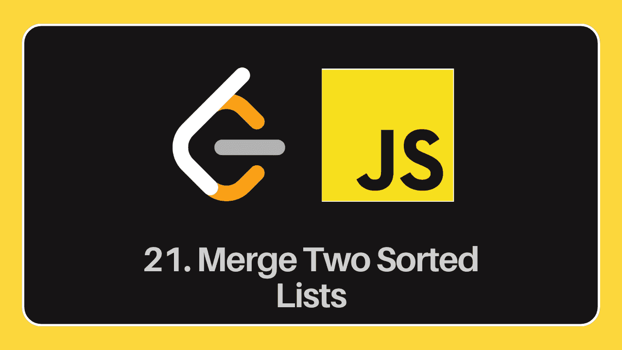 Solve LeetCode problem Merge Two Sorted Lists